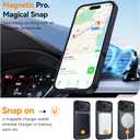 BENTOBEN Magnetic for iPhone 17 Pro Max Case 2025,[Upgraded Full Camera Protection] [Compatible with Magsafe] [Translucent Matte] Drop Protection Shockproof Protective Phone Cover 6.9 Inch - Black