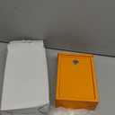 Metal Donation Box Suggestion Box with Slot and Lock Waterproof Wall Mounted Mailbox Charity Collection Box Secure Drop Box for Cash Home Office Outdoor (Orange)