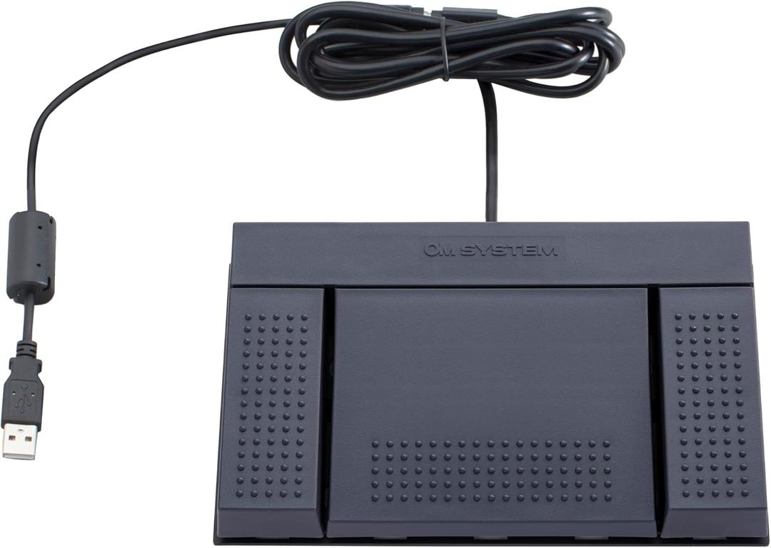 OM SYSTEM Olympus RS-27H 3-Button USB Foot Switch