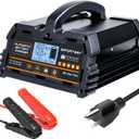 30A Battery Charger, 12V/24V Lead Acid, 12V LiFePO4. Smart Battery Charger with Trickle Charge. Car Battery Maintainer with LCD Display. Suitable for Trucks, Motorcycles