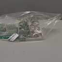 Ulico Snowflake Christmas Stocking Holder Stocking Hanger- Weighted Stocking Holder for Mantel - Silver Metal Mantel Stocking Holders- Christmas Decor