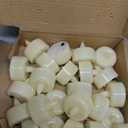 Amagic 24 Pack Flameless LED Tea Lights Candles Battery Operated, Electric Fake Tealight Candles for Votive, Halloween, Christmas, Home Decor, Wedding, Table Decor (24Pack) (Ivory)