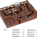 2 x WW2 Battlefield Ground Military Building Block Set(143PCS).WW2 Building Block Fun for Kids and History Buffs.
