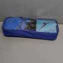 Kids Fishing Pole, Portable Telescopic Kids Fishing Poles for Boys and Girls, Fishing Rod and Reel Combo Kit with Tackle Box, and Fishing Net, Best Fishing Pole for Toddler Youth (Blue+Blue)