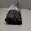 Inflatable Camping Sleeping Pad with Pillow, Thick 6 Inch Ultralight Sleeping Pad with Built-in Pump, Lightweight Sleeping Mat for Camping, Backpacking, Hiking, Tent (Grey) (Single)