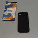 LOVE 3000 Designed for iPhone 16e/17e Case, Premium Silicone with [Soft Anti-Scratch Microfiber Lining] Shockproof Protective Phone Case for Men Women Girls 6.1", Black