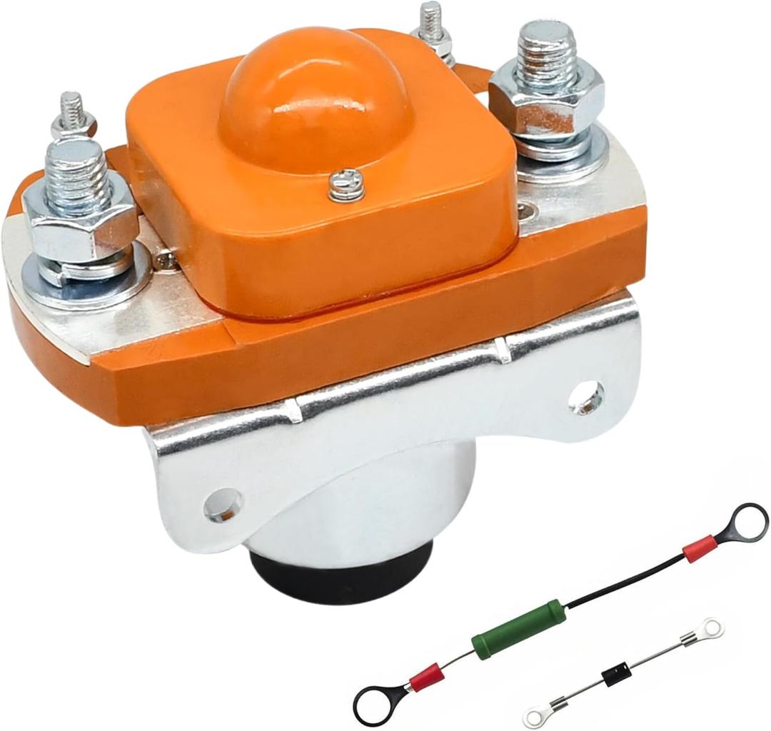 MZJ-400A Contactor Solenoid Universal Compatible With Golf Cart Heavy Duty 48V 400A Solenoid Golf Cart