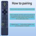 ZWP Replacement Remote Control Compatible for Bose Hi-Fi Soundtouch 300 Sound bar 755001-0030 421650