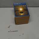 Battery Operated Decorative Lamp with Timer for Bedside/Bookshelf Decor,Cordless Small Accent Table Lamp with LED Warm Bulb for Nightstand/Entryway/Coffee Table/Office Cubicle/Dorm Room Decor(Gold)