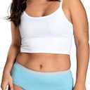 Fruit of the Loom Women's Eversoft Cotton Underwear Multipacks, Tag Free & Breathable, (Hi Cut - Assorted Color May Vary, 14)