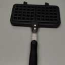 Dicunoy Non-stick StoveTop Waffle Maker, 8" Portable Aluminum Pan for Sandwich Toaster, Breakfast