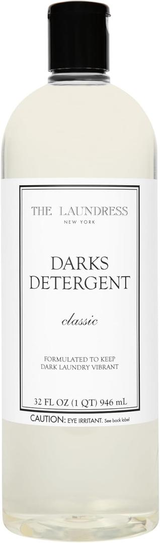 The Laundress Darks Detergent, Concentrated Laundry Detergent Liquid, For Rich Vibrant Colors, Tough on Stains, Classic Scent, 32 oz. (32 Fl Oz (Pack of 1))