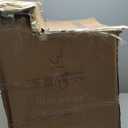 Modway Talia Upholstered Fabric Dining Armchair in Mocha - Modern Curved Dining Chair with Open-Back - Living Room Barrel Lounge Chair - Single Upholstered Accent Chair with Arms