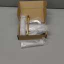 10 Pack 5 Inch(128mm) Cabinet Pulls Square Champagne Bronze Kitchen Cabinet Handles Kitchen Cabinet Hardware Gold Drawer Pulls for Dresser Cupboard Wardrobe