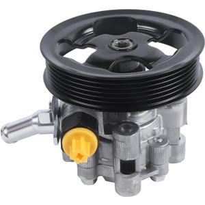 Power Steering Pump 21-5351 with Pulley, Fit for LS430 4.3L V8 2001-2006, Power Assist Pump with Pulley Replacement for 215351, 44310-50070