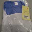 Girls Halloween Costume Kids Blue Dress White Apron with Plush Rabbit Bow Hair Band Socks (7-9year)