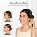 Boar Bristle Slick Back Brush for Smooth Flyaways, For fine to medium hair, Sleek Ponytail, Buns, Small Brush for Smoothing Edge Baby Hair Rat Tail Combs Parting Combs