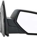 Side View Mirror Replacement Fit for 2014-2017 for Chevy Silverado 1500 for GMC Sierra 1500 Black Power Adjustment Heated Manual Folding Right Door Side Mirror, Large