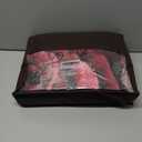 Comforter Set Queen Size, Rose Flower Leaves 7 Pcs Bedding for Kids and Adults, Painting Vintage Bed Sheet Sets with Fitted Sheet 2 Pillowcases & 2 Shams for Bedroom Bed Decor