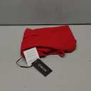 Owin Women's Adjustable Spaghetti Straps Sleeveless High Waist Split Midi Bodycon Cocktail Party Dress (Red, S)