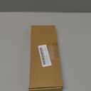 uxcell Reusable Straws Glass Straw, 4pcs 200x6.2mm Travel Tumbler Replacement Straw with One Cleaning Brush for Frozen Bubble Tea Drinks