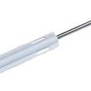 12" Valet Rod Standard for Closet (White)
