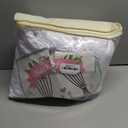 50 ft x 10 ft Wrinkle Free White Backdrop Curtain for Wedding Parties, Polyester Photo Backdrop Drapes for Baby Shower Birthday Party Backdrop Stand, Bulk Thick Background Curtains, 5x10FT 10 Panels