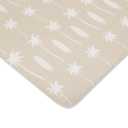 Babyletto 100% Organic Cotton Mini Crib Sheet, GOTS-Certified, Fitted 360°, Ultra-Soft and Breathable Muslin - Beach Bum