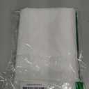 Barossa Design Fabric Snap-in Shower Curtain Liner Replacement, Removable & Washable, Hotel Style, 70x54, White