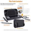 Orzly Switch 1 / Switch OLED Accessories Bundle – Case & Screen Protector for Nintendo Switch 1 (2017-2024 Console) Charge Cable, Game Holder, Comfort Grip Case, Headphones & More – Gift Box Edition