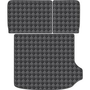Cargo Mat & Backrest Mats for 2022-2026 Jeep Grand Cherokee 5 Seat Accessories, All Weather Waterproof Rear Cargo Liner Rear Trunk Liner Back Seat Cover Protector