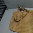 Aovtero Straw Beach Bag for Women Woven Structured Tote Bag Summer Shoulder Handbags | Straw