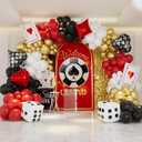 Casino Theme Party Decorations, Las Vegas Themed Party Decorations, Casino Balloons Arch Kit, Casino Night Poker Birthday Party Decoration