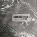 MEXAU Shower Curtain Rod 45-77 Inch White Shower Rod 7/8" Tension Curtain Rod Adjustable Curtain Rods No Drilling Shower Tension Rod Shower Curtain Tension Rod for Bathroom Windows Doorways