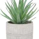 Der Rose Fake Succulents Plants Artificial Succulents in Pots for Room Home Bathroom Bedroom Office Boho Decor