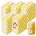 Senowi 50 Count 360° Heavy Duty Duster Refills Compatible with Swiffer, Larger SizeExtra Thick Electrostatic Disposable dusters Refill for Electronics, Furniture, Blinds, Ceiling Fans, Unscented