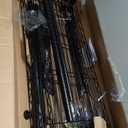 Amazon Basics 4-Shelf Adjustable Heavy Duty Steel Wire Rack Storage Shelving Organizer for Kitchen, Garage, 36" L x 14" W x 54" H, Black