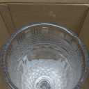 1.3 Gallon Glass Drink Dispenser, Glass Beverage Dispenser with Spigot for Party Bar Wedding, Crystal Collection Jug, Wide Mouth with Lid, Iced Beverage Dispensers (1.3gal Glass relief)