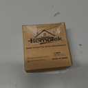 HOMOTEK Privacy Pocket Door Pull Without Switch Plate - Replace Old Or Damaged Passage Sliding Hardware No Lock Quickly and Easily, 2-3/4x2-1/2, for 1-3/8 Thickness Door, Antique Brass