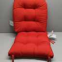 Outdoor Chair Cushion 22 x 17 + 18 x 18 ( Red )