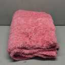PAVILIA Sherpa Throw Blanket for Couch Sofa, Pink Fluffy Warm Plush Blanket for Twin Bed, Cozy Super Soft Lightweight Throw, Fuzzy Decorative Blanket, All Season Home, 60x80