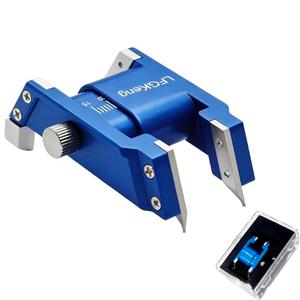 LFGKeng Watch Bracelet Removal Tool, U-Shaped Alloy Steel Spring Bar Tweezer, New Spring Bar Plier Watch Band Replacement Pliers Tool (Blue)