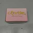 BLEUM CADE 2Pcs 16.4Ft Flower Garland Artificial Rose Vines for Bedroom, Cute Fake Hanging Flower Vines Floral Garland Decorations for Halloween Wedding Party Wall Room Decor Aesthetic (Black)