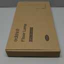 EDISHINE LED Corner Floor Lamp, 57.5" Minimalist Dimmable Sleek Light, Adjustable Height, Standing Tall Floor Lamps for Living Room, Bedroom, Office, 3000K Warm White Light, Black