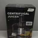 Juicer, 1200W Juicer Machine with 3" Feed Chute for Whole Fruits and Vegs, Dual Speeds Centrifugal Juice Extractor Maker with Heavy Duty Full Copper Motor, High Juice Yield, Easy to Clean, BPA-Free (Sliver)