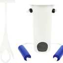 Molded Sock Aid Donner Kit - Sock Remover and Donner Kit - Foam Grip Handles - 31" Adjustable Cords - Sock Helper Stocking Slider - Elderly, Senior, Pregnant Diabetics