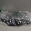 Clear Backpack for School- Heavy Duty Transparent Bookbag Work Concerts, Sports,Travel,stadium events, Large 16 Inches (Black)