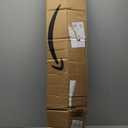 Haipeel 48 Inch Ceiling Fan Downrod Accessories with Extended Cord, 4 FT Black Downrod for Ceiling Fan, 1 Inch Outside Diameter for a Wide Range of Fans Not Threaded (Black)