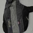 DOGHELIOS 'Altitude-Mountaineer' Wrap-Velcro Protective Waterproof Pet Dog Coat Jacket w/ Blackshark Technology, Large, Black, Grey (Large, Black, Grey)