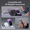 ESR for iPhone 14 Pro Max Case, Compatible with MagSafe, Shockproof Military-Grade Protection, Scratch-Resistant Back, Magnetic Phone Case for iPhone 14 Pro Max, Classic Hybrid Case, Clear